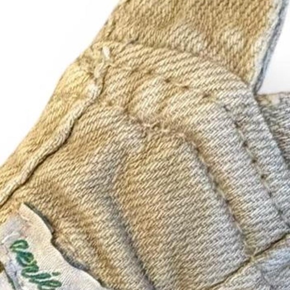 Aerie Khaki Soft Summer Denim Overalls Size Small - Picture 4 of 5